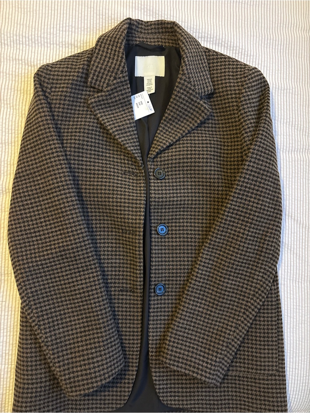 H&M blazer xxs- Brown/Black
